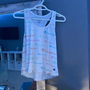 Champion tank top worn twice.